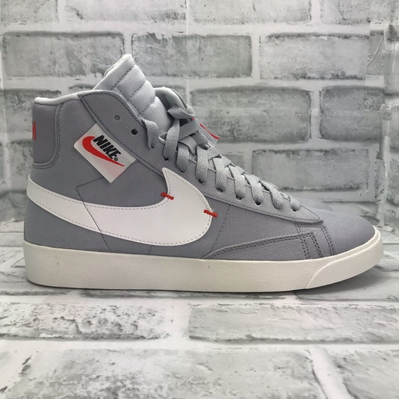 nike blazer mid rebel wolf grey